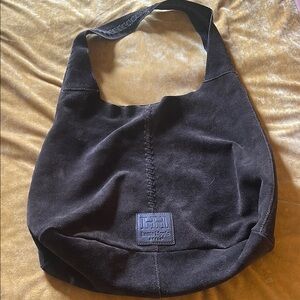 Haute Hippie Black Suede Bag